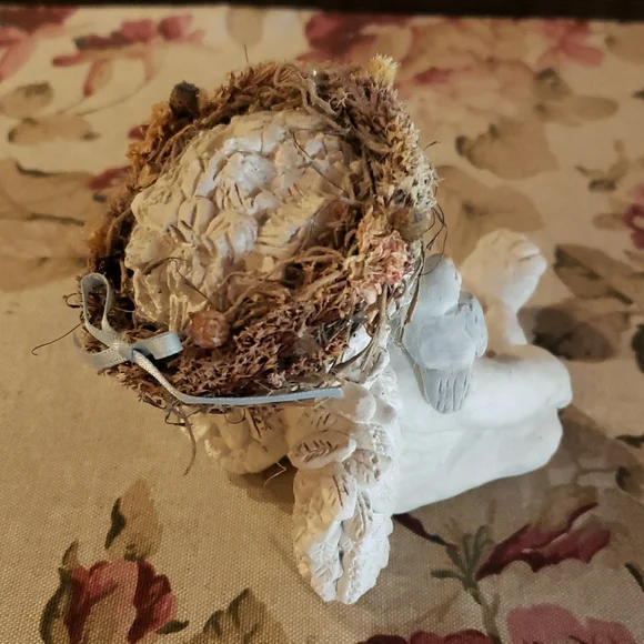 DREAMSICLES Angel / Cherub Figurine - Blue Bird on My Shoulder - Large - VTG - Picture 4 of 9